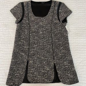 Jay Godfrey Fischer Tweed Top New with Tags